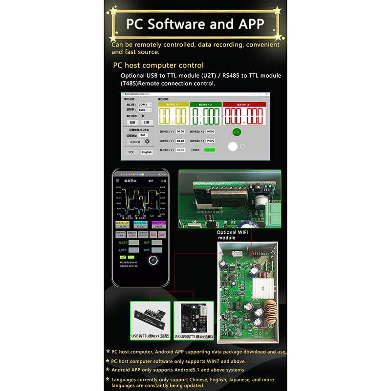 Dc Power Supply Variable - Stabile Leistung – WZ5005 Leistungsmodul, einstellbare,