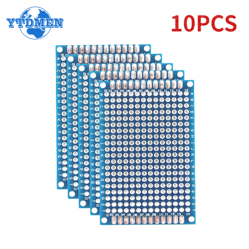 Diy Electronics For Beginners - 10pcs 4x6cm doppelseitige Leiterplatte Prototyp Universal