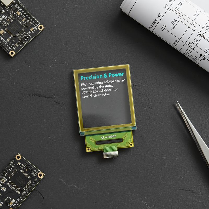 Diy Electronics Projects - Transparentes 1,5 Zoll PMOLED-Display 128x64 65K