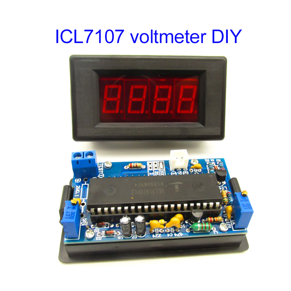 Diy Electronics For Beginners - ICL7107 Voltmeter DIY-Kit Teile DC 5V