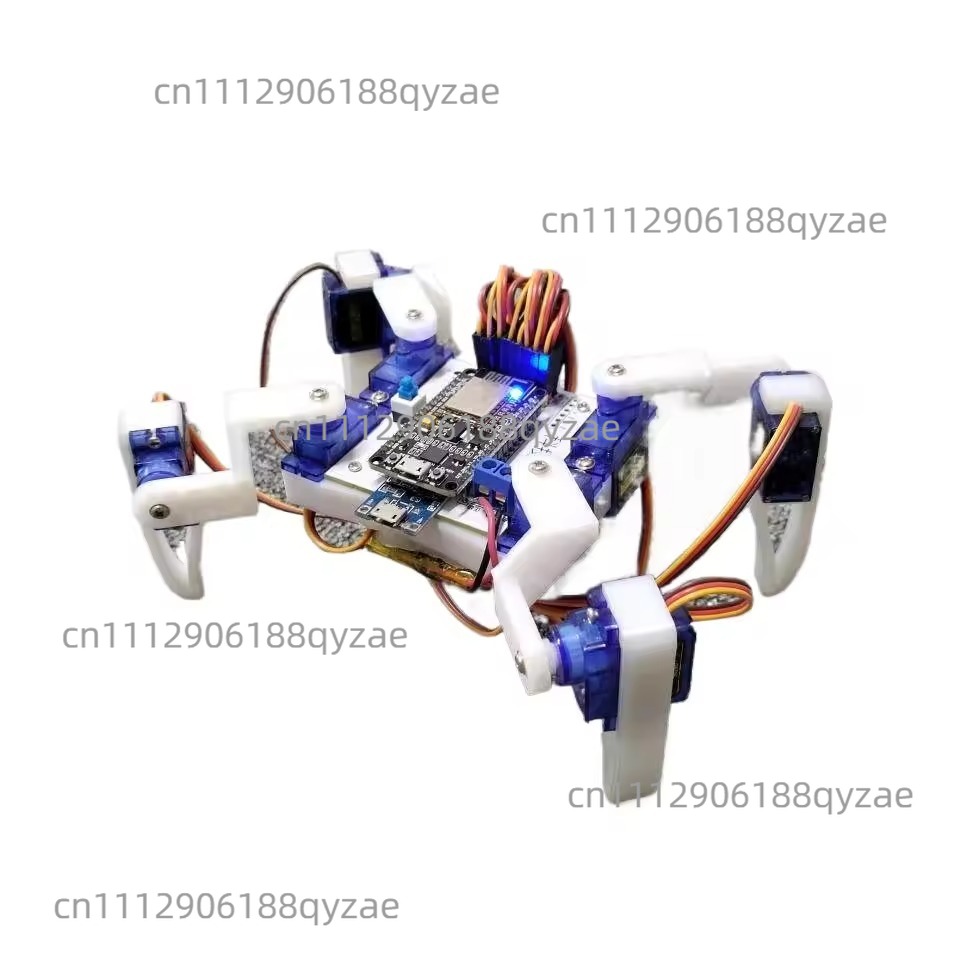 Diy Innovative Electronics - Vierbeinige Spinne, Bionischer Roboter, Programmierbares Maker-Set,