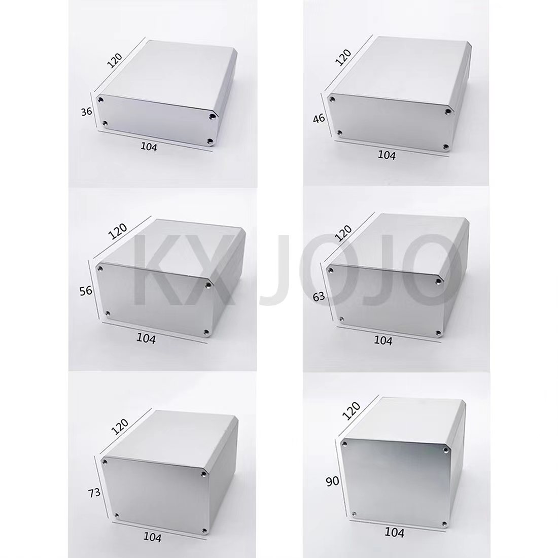 Diy Electronics Projects - Aluminium Gehäuse 104*36/46/56/63/73/90*120mm Box PCB Instrument