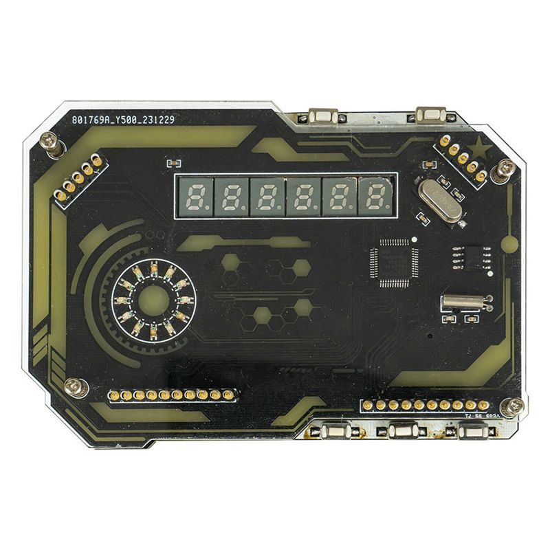 Diy Innovative Electronics - ABLU-Desktop Digitaluhr Elektronik DIY-Kit Cyberpunk Innovation