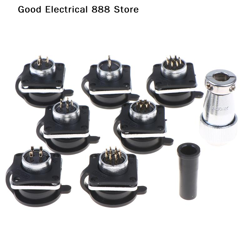 Diy Audio Electronics Projects - 【G】Luftfahrt-Steckverbinder-Set mit Metallgehäuse und mehreren Stiften