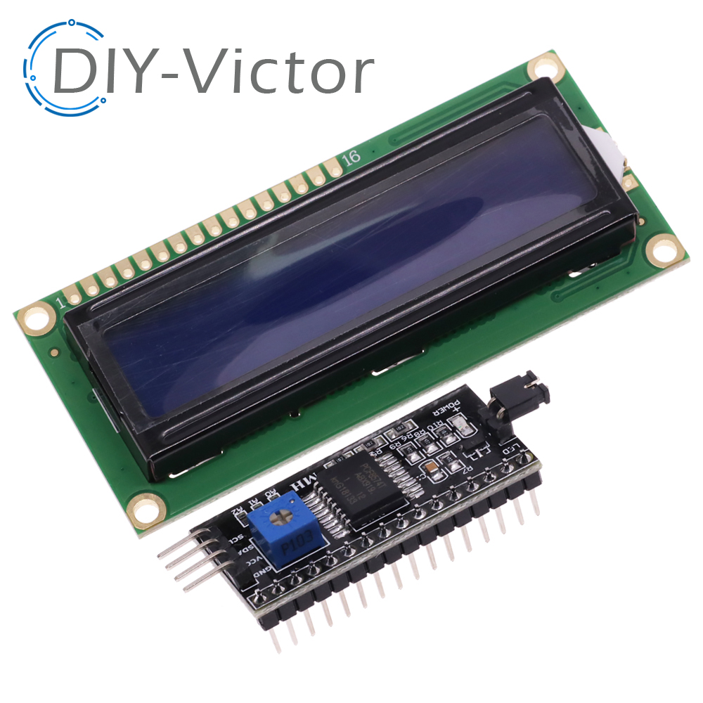 I2C Lcd Display - 1602 16x2 HD44780 für Arduino-Charakter LCD