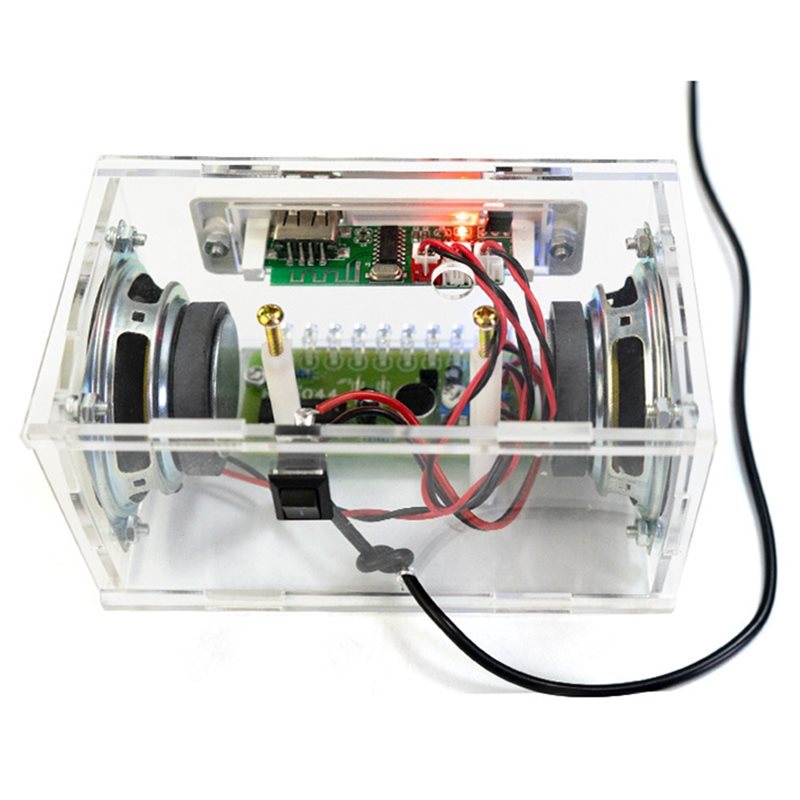 Diy Audio Electronics Projects - A24U DIY Bluetooth-Lautsprecher Elektronik-Bausatz, Lötpraktikum Stereo