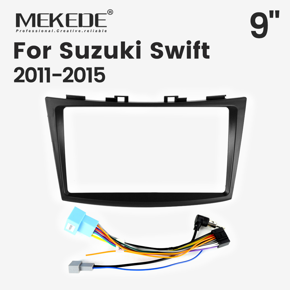 Diy Electronics Radio - MEKEDE Armaturenbrett-Montagekit Autoradio-Einbaurahmen für Suzuki Swift