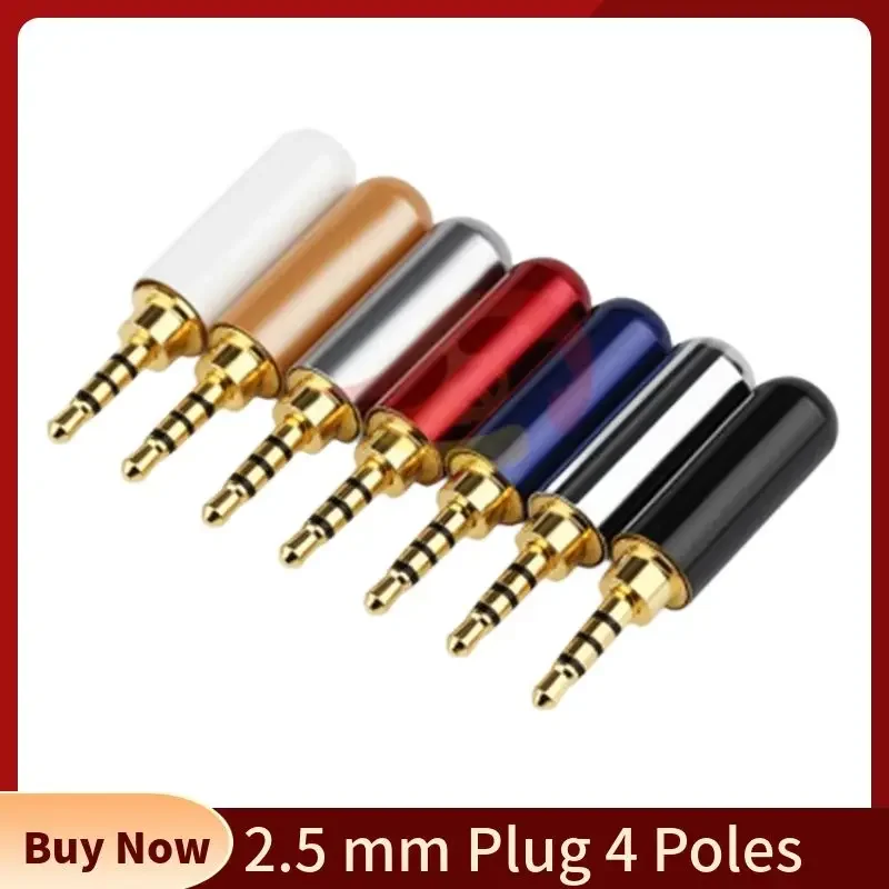 Diy Electronics Audio - Großhandel 2,5-mm-Klinkenstecker 4-poliger Audio-2,5-mm-Anschluss für Unterhaltungselektronik