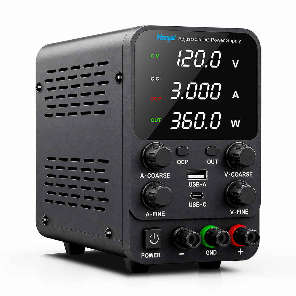 Dc Power Supply Variable - DC-Labornetzteil 120V3A Einstellbares Variables Tischnetzteil Präzisions-Spannungs-Stromregler