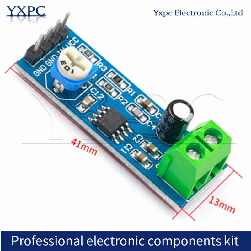 Diy Audio Electronics Projects - LM386 Audio-Verstärkermodul 200-fache Verstärkung 8 Ohm
