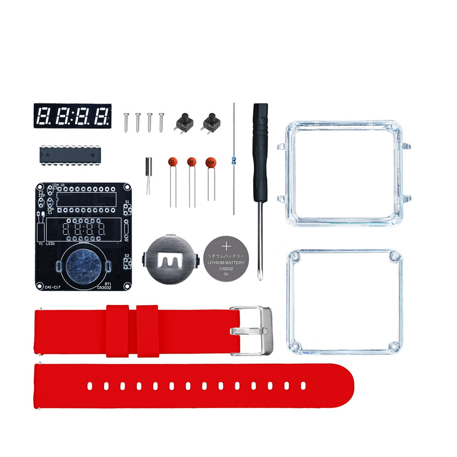 Diy Innovative Electronics - DIY Elektronisches Uhren-Bausatz Schweiß- und Montage-Set