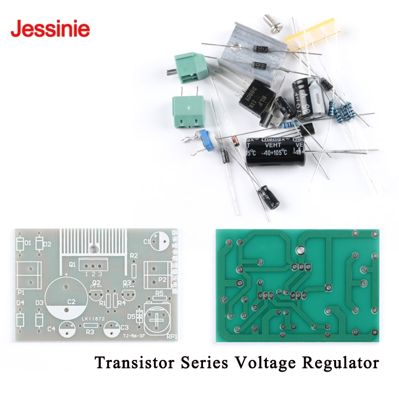 Diy Electronics Guide - 5-teiliges/1-teiliges Transistor-Spannungsregler-Kit: Begleit-Handbuch für Elektronik-Montage-Training und