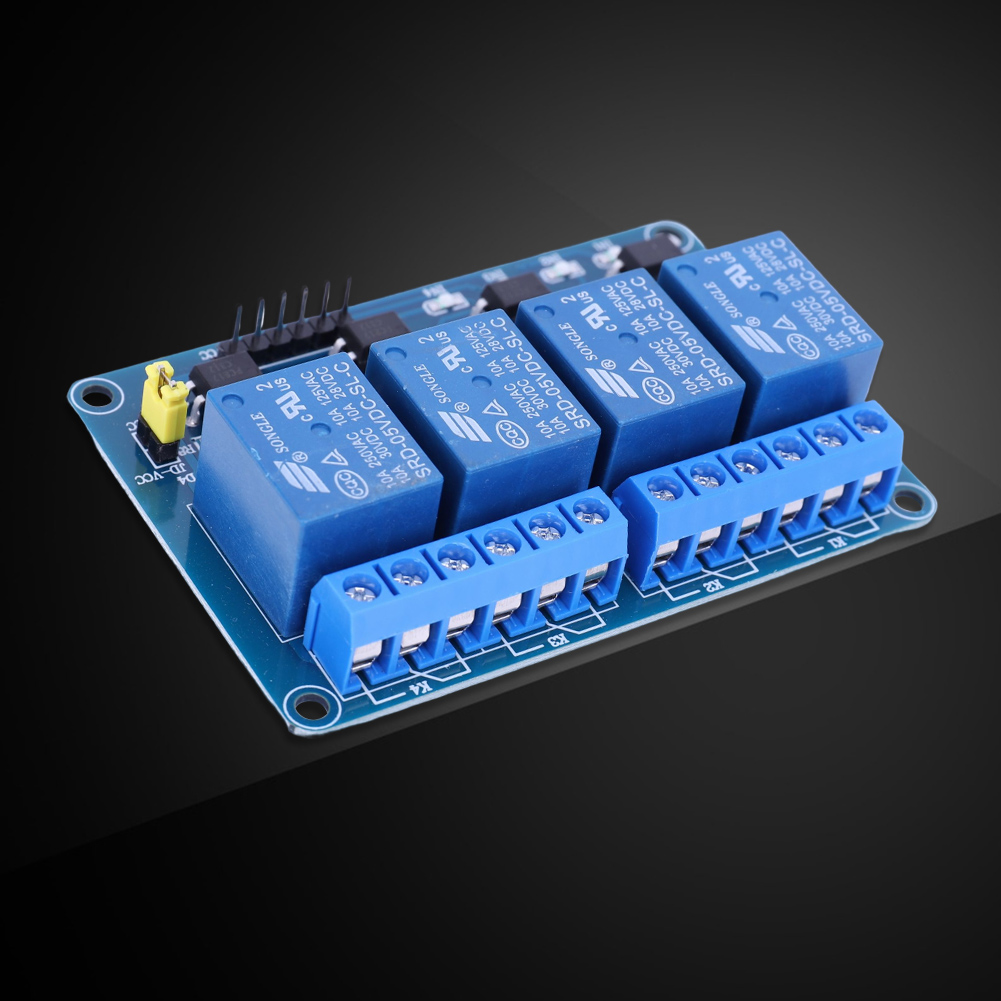 5V 12V 4-Kanal-Relaisplatine m – Relay Module 5V Bewertung und Preis