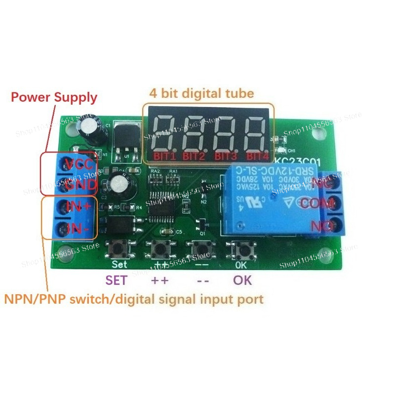 Multifunktions-Impulszähler-Sc – Relay Module 5V Bewertung und Preis