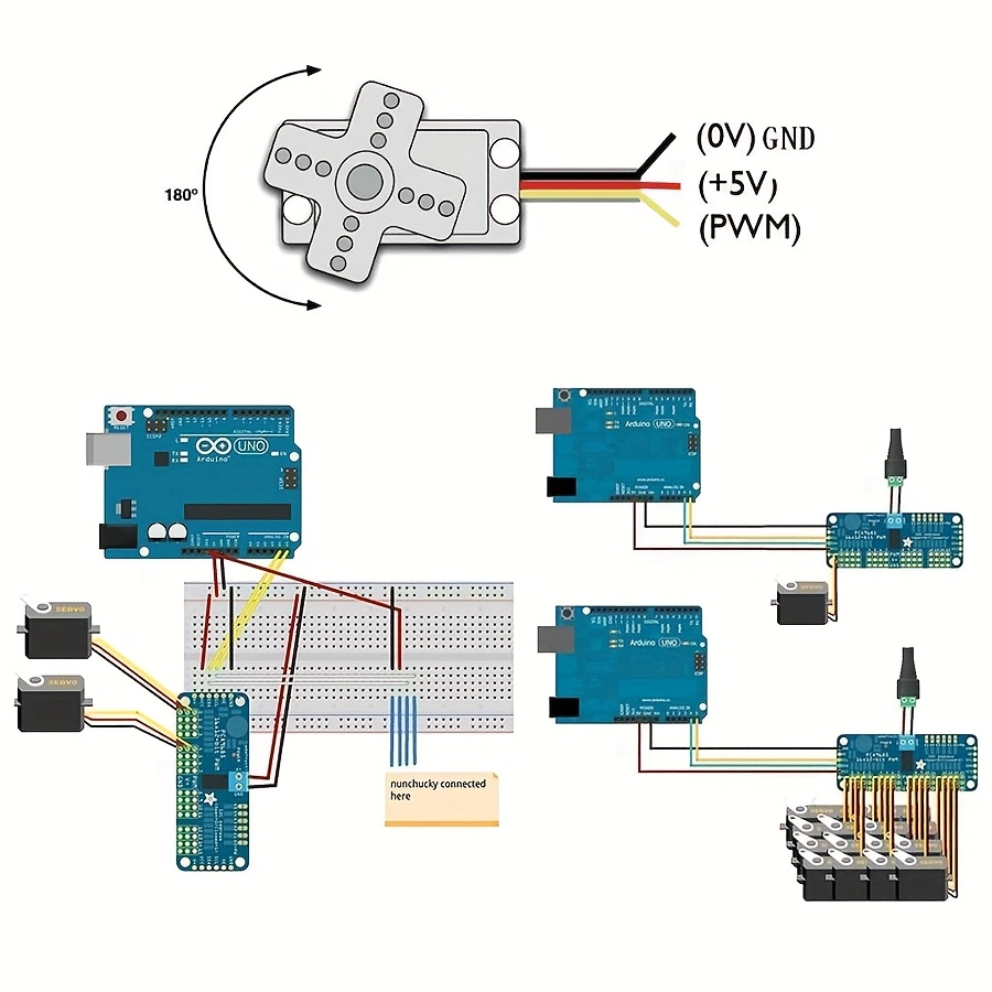 5 Stück SG90 9G Servomotoren + – Servo Motor Sg90 Bewertung und Preis