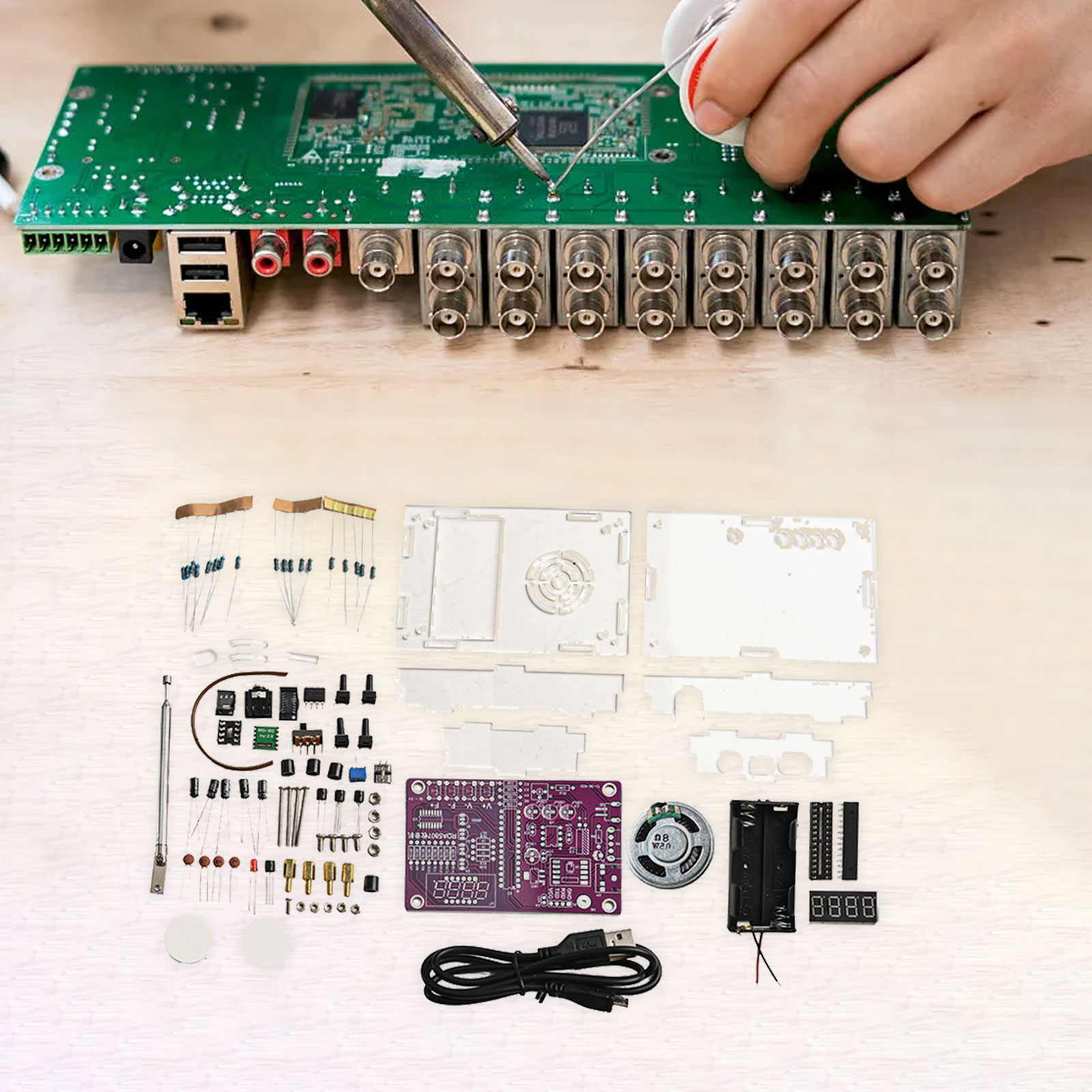 FM-Radio DIY Lötset HU-017A mi – Diy Electronics Kits For Beginners Bewertung und Preis