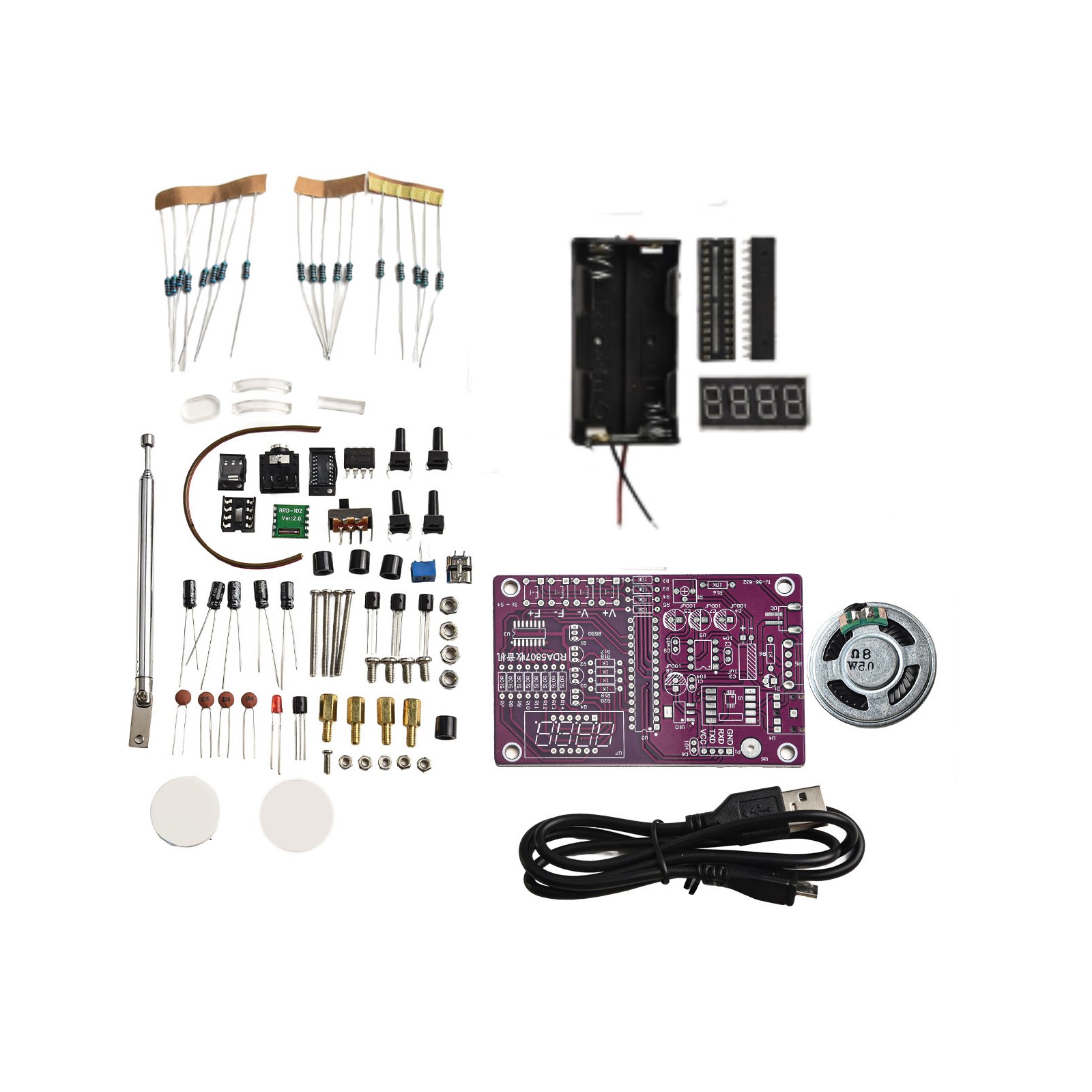 FM-Radio DIY Lötset HU-017A mi – Diy Electronics Kits For Beginners Bewertung und Preis
