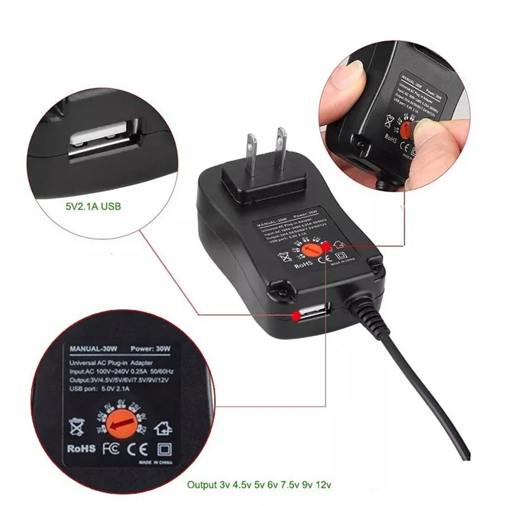 30W Universal-Netzadapter mit  – Dc Power Supply Variable Bewertung und Preis
