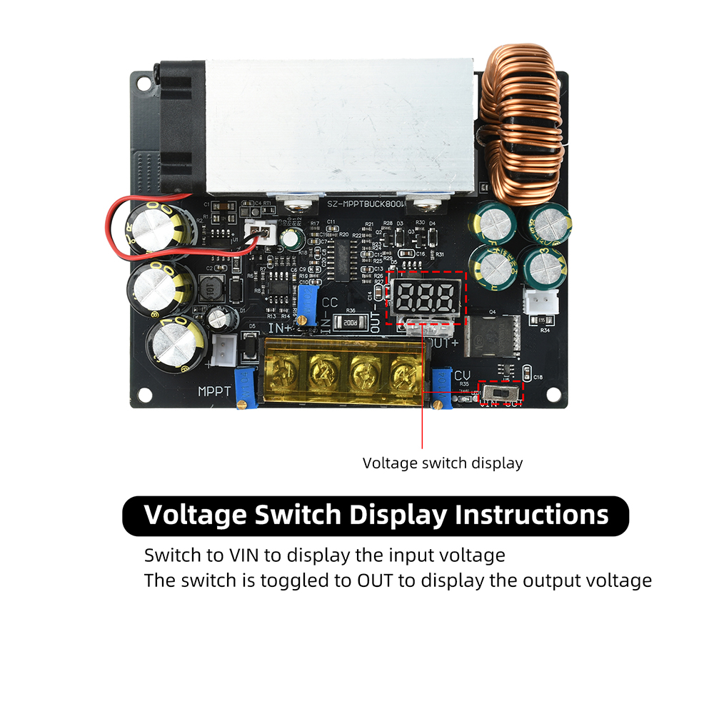 800W 25A MPPT Solar-Ladeversor – Dc Power Supply Variable Bewertung und Preis
