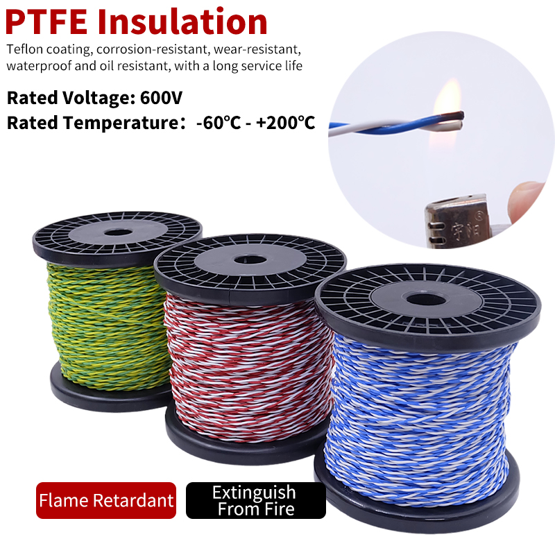 PTFE-Draht AFS200 2 Pins 26/25 – Diy Electronics Audio Bewertung und Preis
