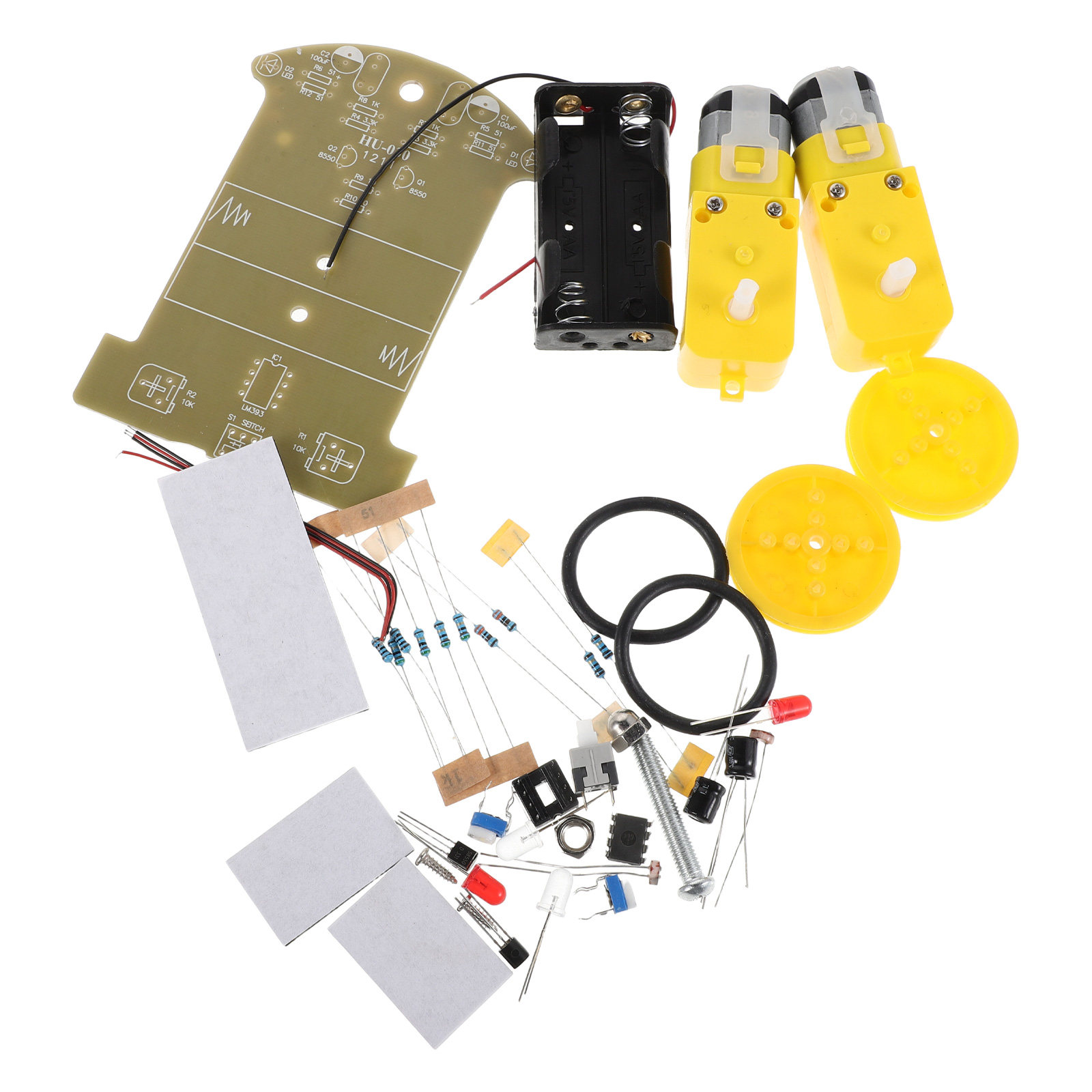 1 Set Linienfolge-Roboter-Auto – Diy Electronics For Beginners Bewertung und Preis
