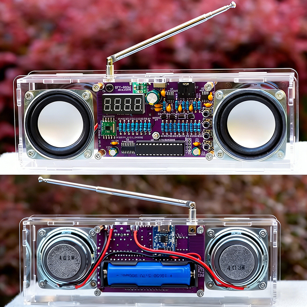 87,5-108MHz Zweikanaliges FM-R – Diy Audio Electronics Projects Bewertung und Preis