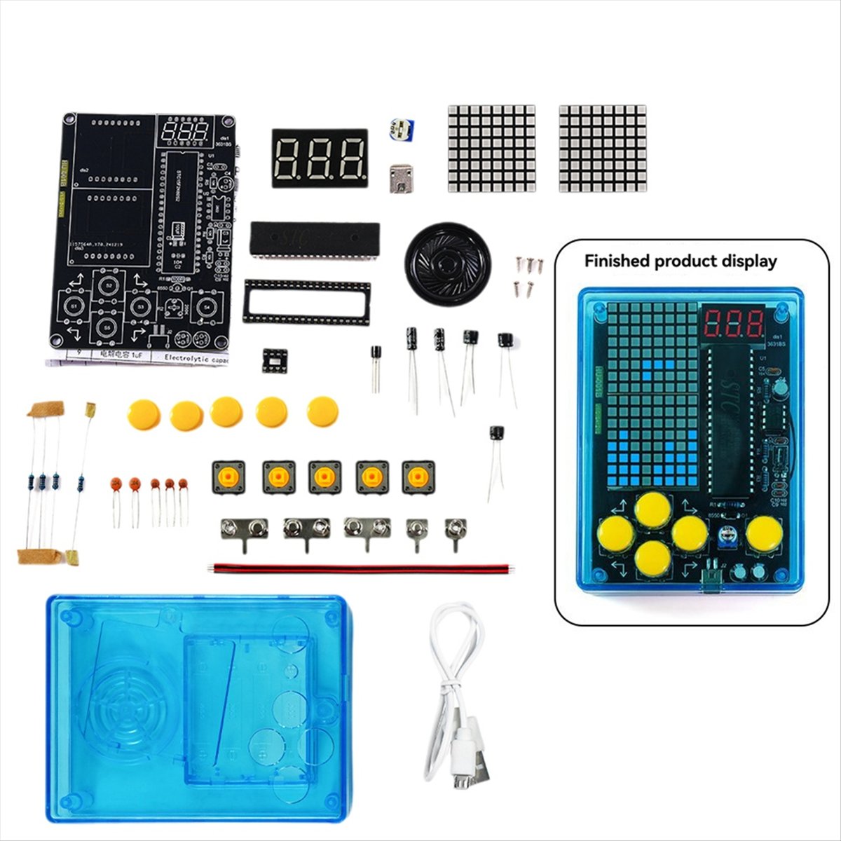 Superb- DIY Pixel Game Kit + V – Diy Audio Electronics Projects Bewertung und Preis