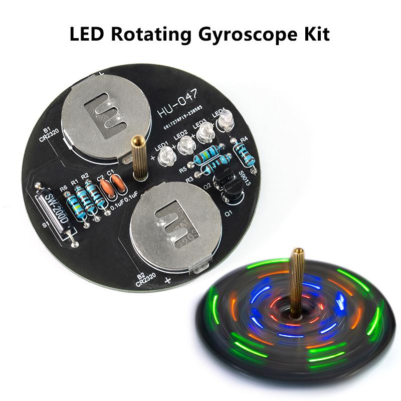 LED-Kreisel-Elektronik-DIY-Kit – Diy Electronics Kits For Beginners Bewertung und Preis