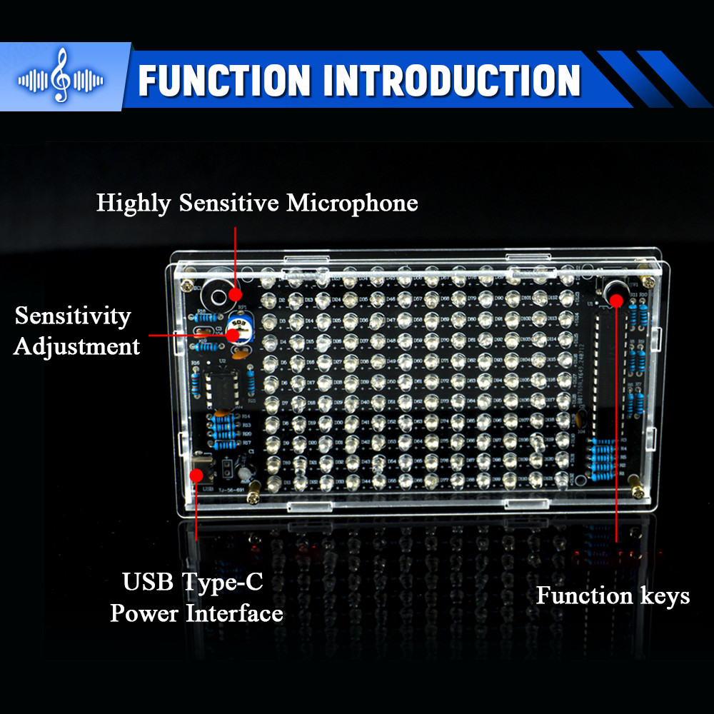 DIY Sound Control LED Musik El – Diy Audio Electronics Projects Bewertung und Preis