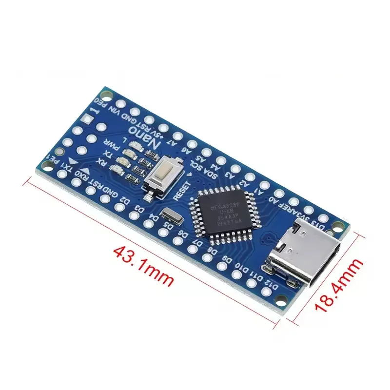 1 - 10 Stück Typ-C USB Nano 3. – Arduino Uno Starter Kit Bewertung und Preis