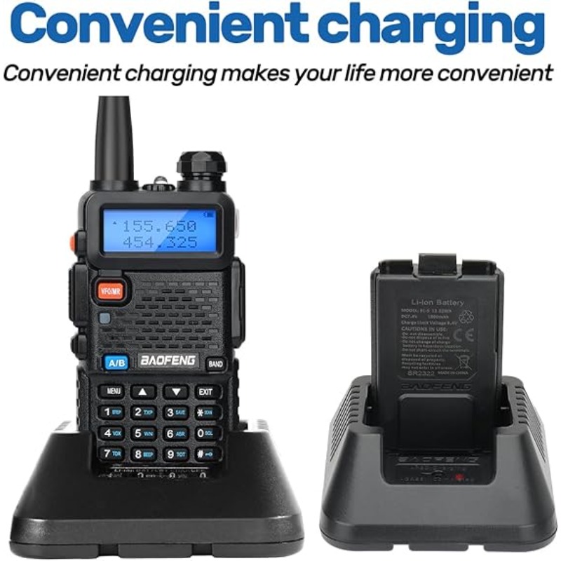 Baofeng UV-5R BF-F8HP Ladegerä – Diy Electronics Radio Bewertung und Preis