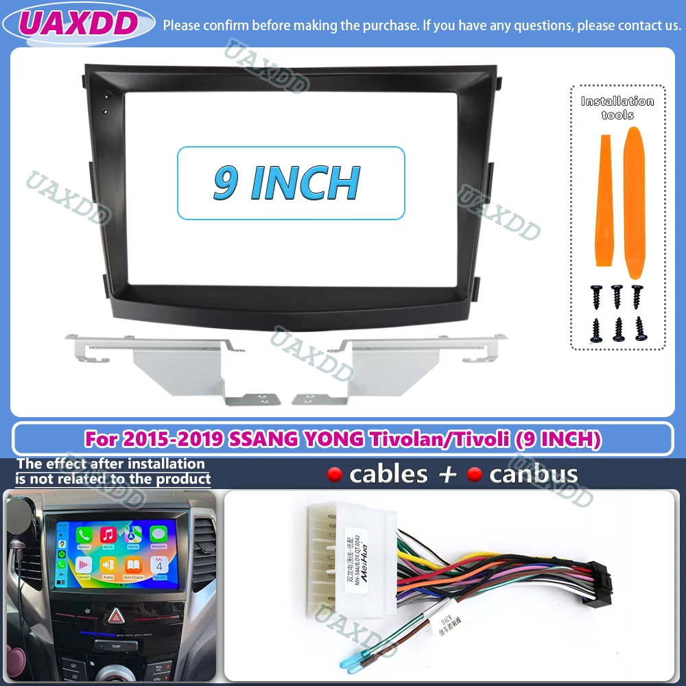 Cadre Panneau für Ssangyong Ti – Diy Electronics Radio Bewertung und Preis