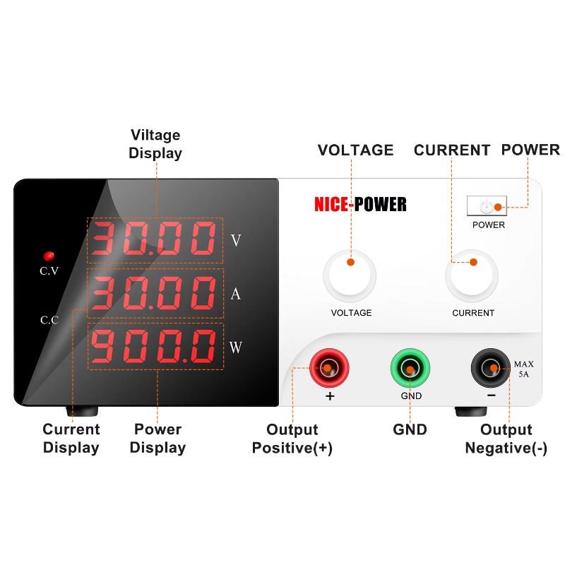 Leistung R-SPS3030 30 V 30 A L – Dc Power Supply Variable Bewertung und Preis
