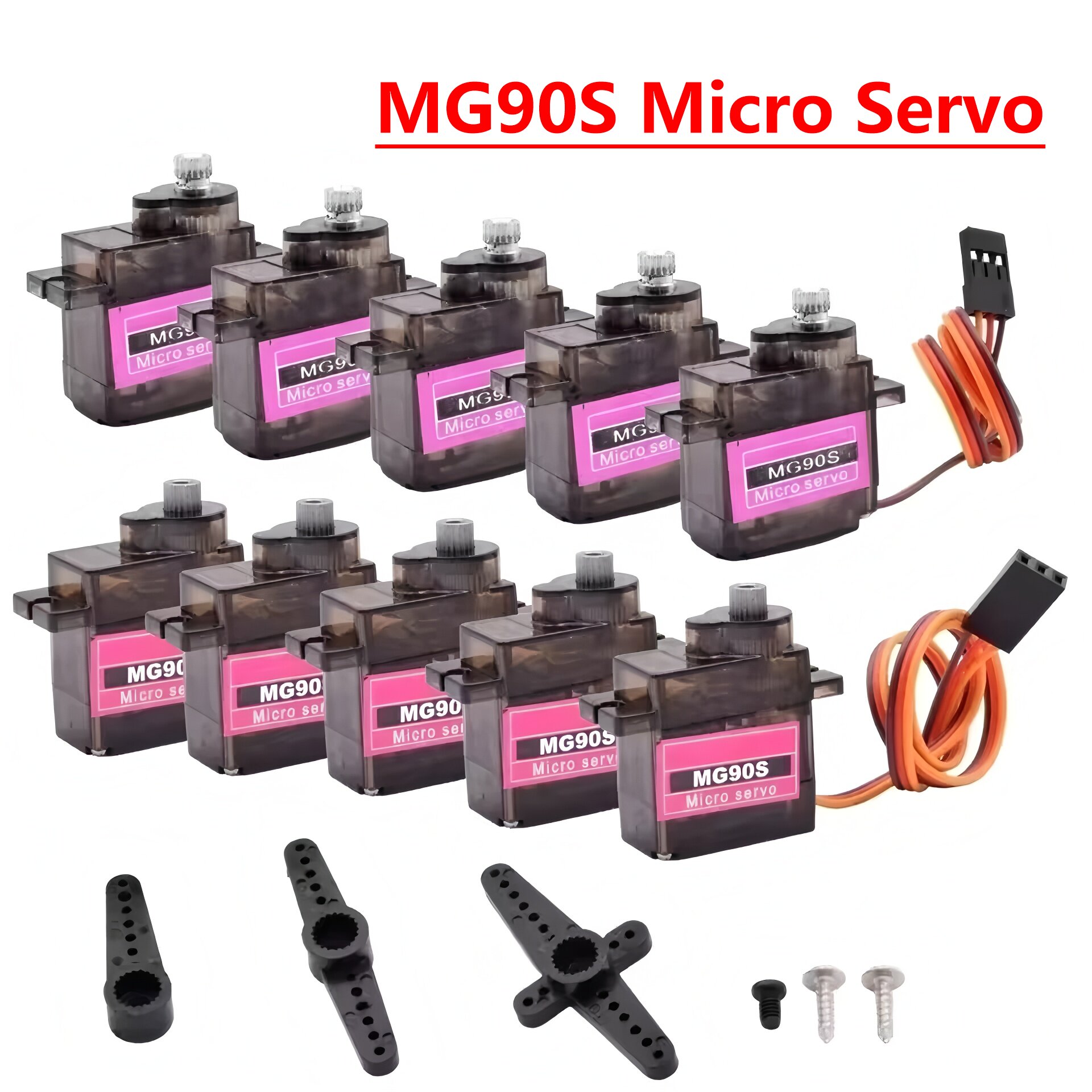 4/5/10/20 stücke MG90S Micro S – Servo Motor Sg90 Bewertung und Preis