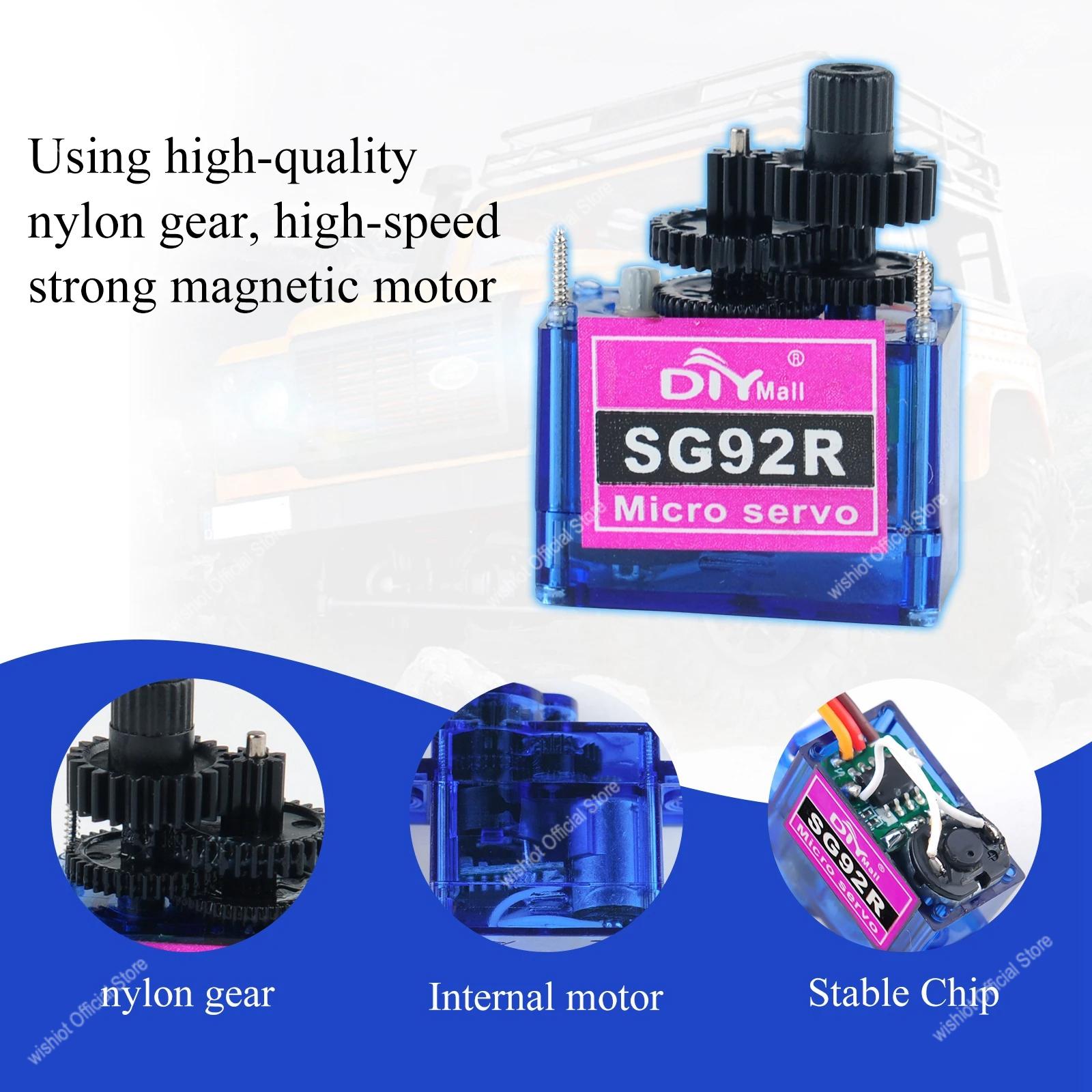 SG92R Micro-Servomotor, 4,8–6  – Servo Motor Sg90 Bewertung und Preis