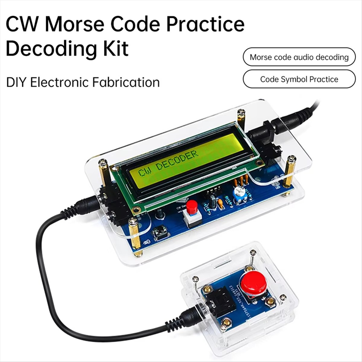 HDL DC9V CW Morsecode-Decoder  – Diy Electronics Audio Bewertung und Preis