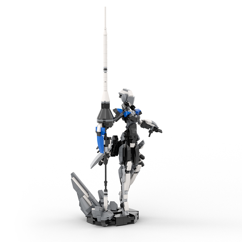 MOC Mech Weibliche Roboter Lan – Diy Electronics Pdf Bewertung und Preis