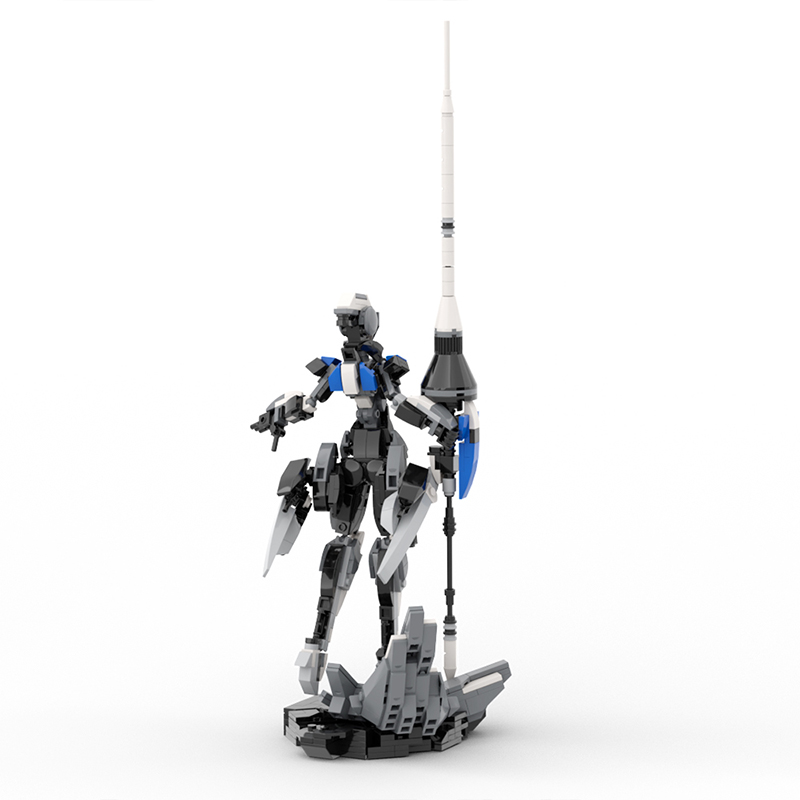 MOC Mech Weibliche Roboter Lan – Diy Electronics Pdf Bewertung und Preis
