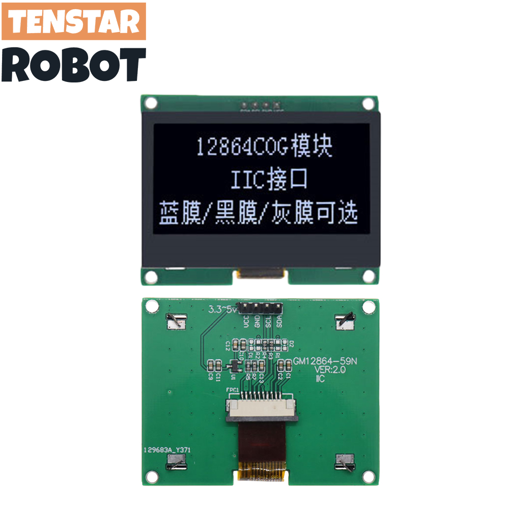TENSTAR 12864-59N IIC 4P LCD M – I2C Lcd Display Bewertung und Preis